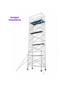 Andaime móvel tipo torre 135x250x1320 m - PRO