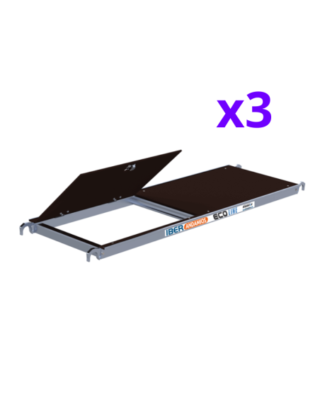 Andaime móvel tipo torre 75x190x820 m | ECO LINE