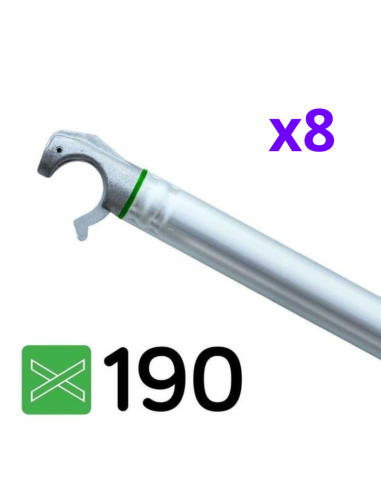 Andamio móvil tipo torre 75x190x920 m | ECO LINE