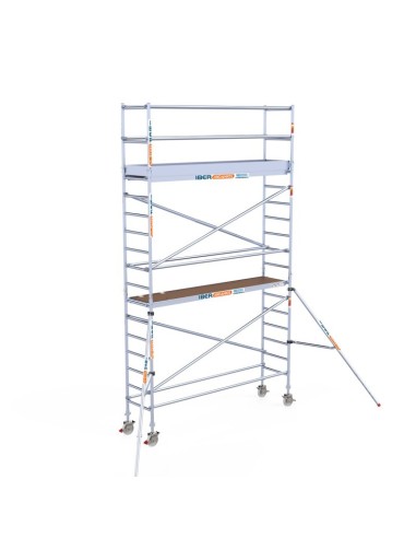 Andaime móvel tipo torre 75x305x620 m - PRO