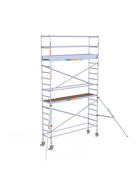 Andaime móvel tipo torre 75x305x620 m - PRO