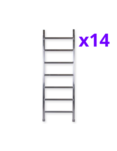 Andamio móvil tipo torre 75x190x1520 m - PRO