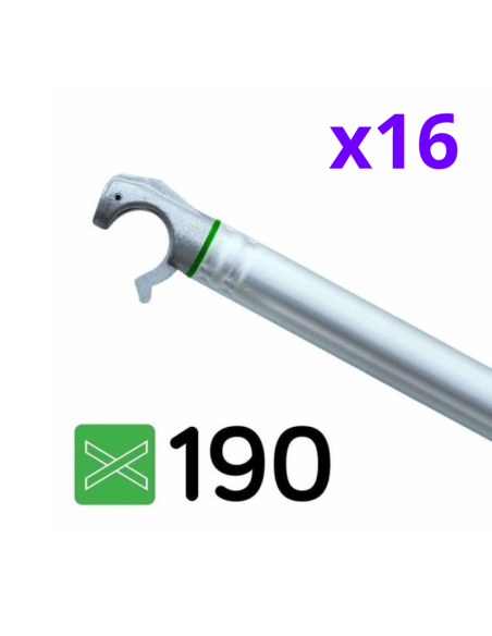 Andaime móvel tipo torre 75x190x1420 m - PRO