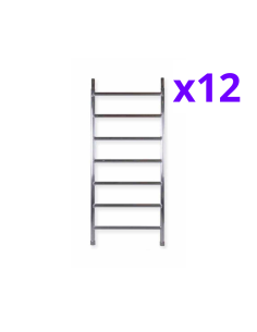 Andaime móvel tipo torre 90x190x1320 m - PRO 2