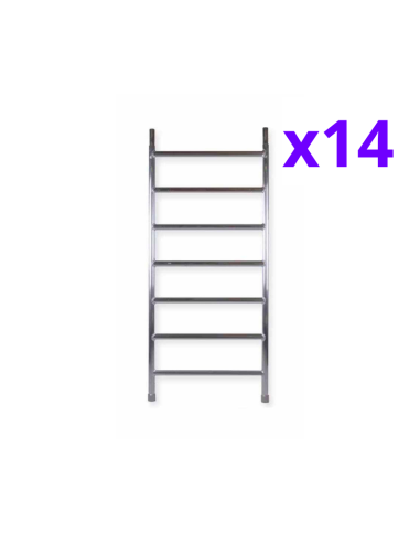 Andamio móvil tipo torre 90x190x1520 m - PRO