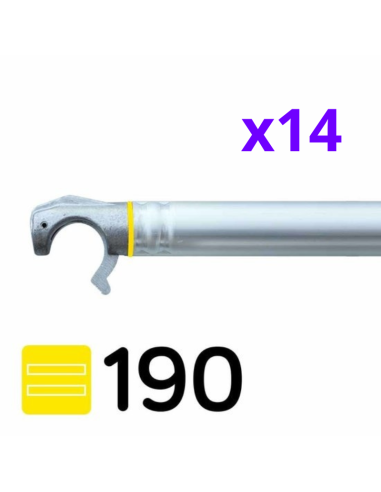 Andaime móvel tipo torre 90x190x1320 m - PRO