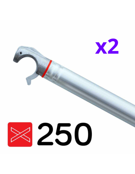 Andamio móvil tipo torre 75x250x420 m - PRO