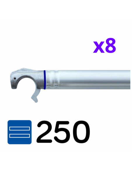 Andaime móvel tipo torre 75x250x720 m - PRO