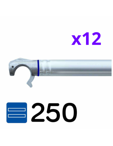 Andamio móvil tipo torre 75x250x1020 m - PRO