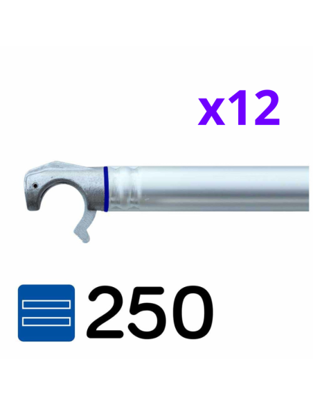 Andamio móvil tipo torre 90x250x1020 m - PRO