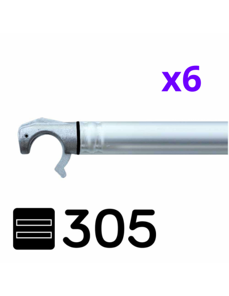 Andamio móvil tipo torre 75x305x420 m - PRO