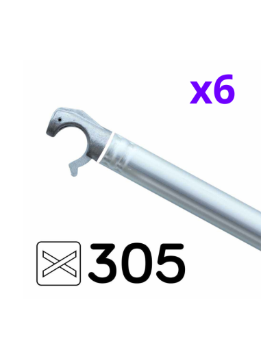 Andamio móvil tipo torre 75x305x820 m - PRO