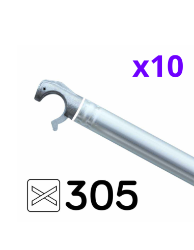 Andaime móvel tipo torre 75x305x1120 m - PRO