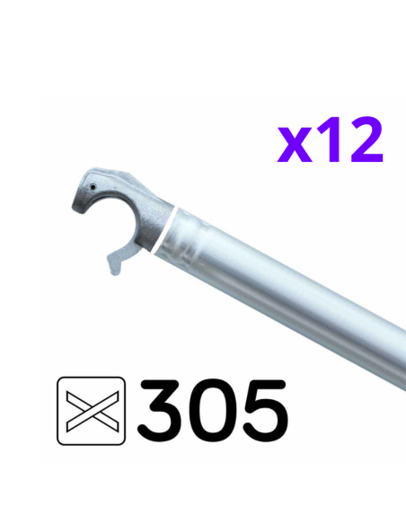 Andaime móvel tipo torre 75x305x1320 m - PRO