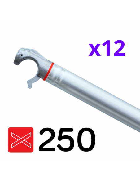 Andaime móvel tipo torre 135x250x820 m - PRO