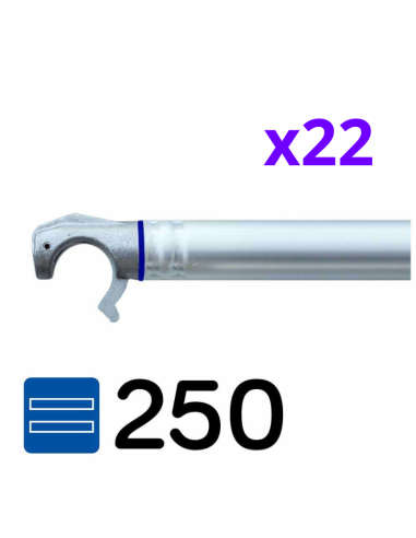 Andamio móvil tipo torre 135x250x1320 m - PRO