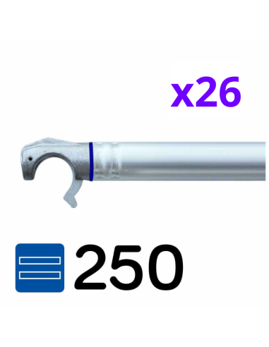 Andaime móvel tipo torre 135x250x1420 m - PRO