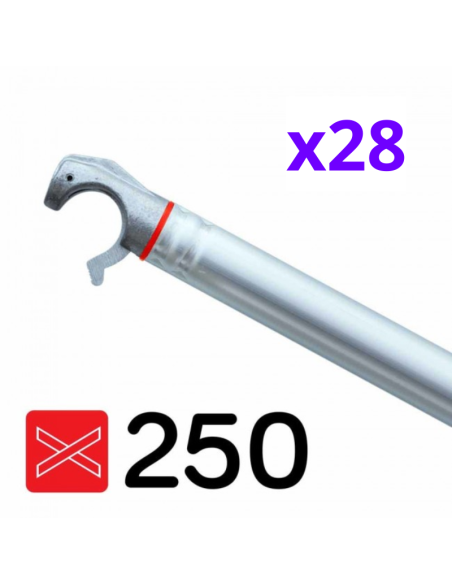 Andamio móvil tipo torre 135x250x1520 m - PRO