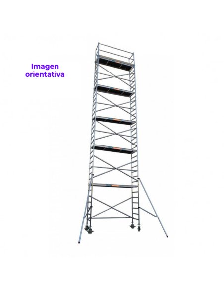 Andaime móvel tipo torre 90x305x1220 m - PRO