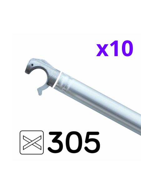 Andaime móvel tipo torre 90x305x1120 m - PRO