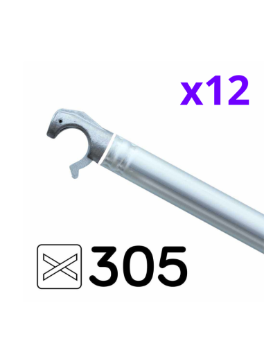 Andamio móvil tipo torre 90x305x1320 m - PRO