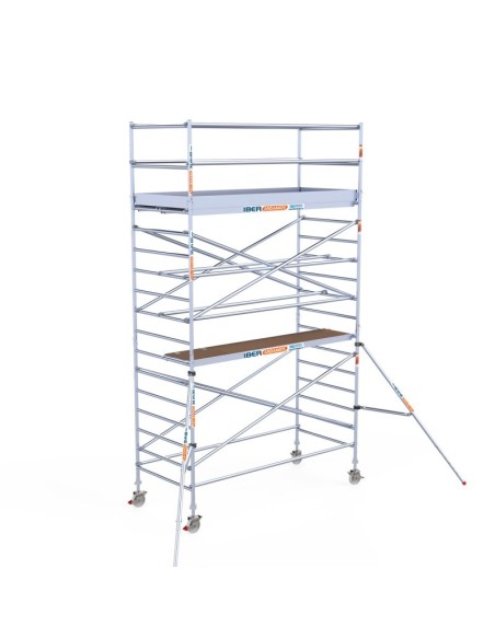 Andaime móvel tipo torre 135x305x620 m - PRO