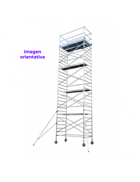 Andaime móvel tipo torre 135x305x1320 m - PRO