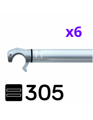 Andamio móvil tipo torre 135x305x520 m - PRO