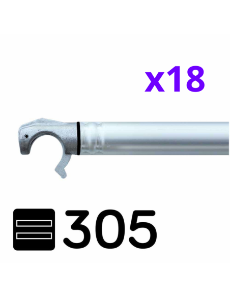 Andamio móvil tipo torre 135x305x1020 m - PRO