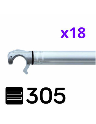 Andaime móvel tipo torre 135x305x1120 m - PRO