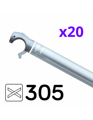 Andaime móvel tipo torre 135x305x1220 m - PRO