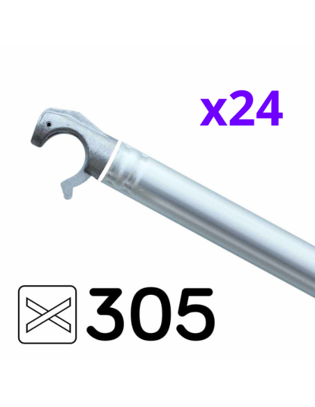 Andaime móvel tipo torre 135x305x1420 m - PRO