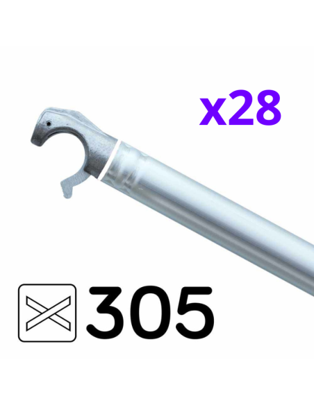 Andamio móvil tipo torre 135x305x1520 m - PRO