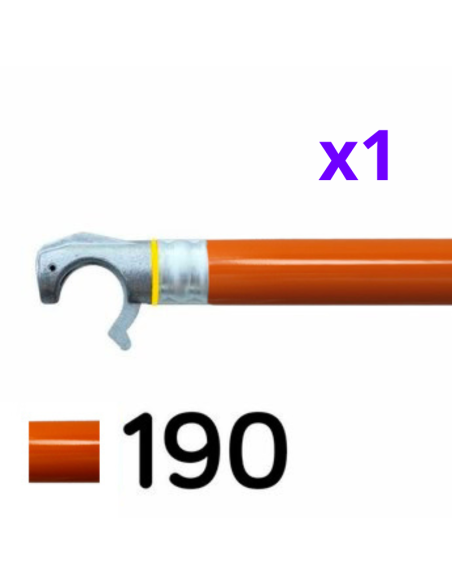 Andamio plegable de aluminio 135x190 - 3,85 m Altura de trabajo con y sin trampilla y barras
