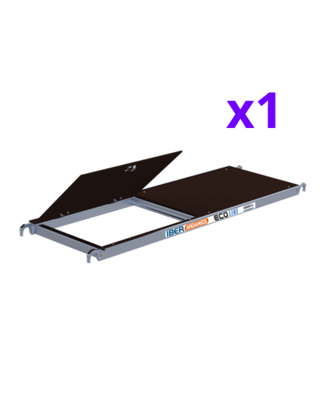 Andamio móvil tipo torre 90x190x420 m | ECO LINE