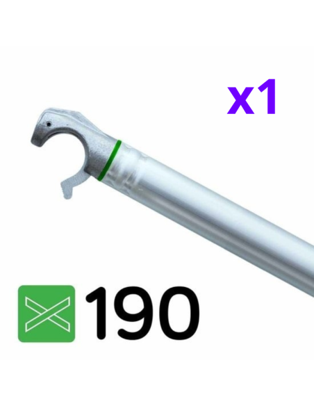 PROMO 2x1 Andamio plegable de aluminio 75x190 - 4,70 m Altura de trabajo
