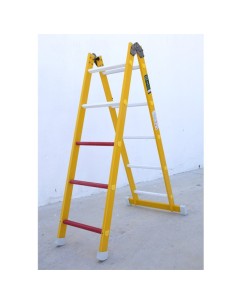 Escada profissional em fibra com 3 a 6 degraus - ARIZONA 2