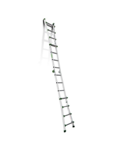 Escalera doméstica telescópica de aluminio y 4x4 peldaños | Escalibur