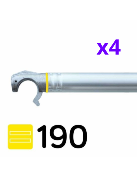 Andaime móvel tipo torre 90x190x720 m | ECO ECO