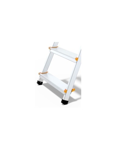Escalera plegable profesional de 3 a 5 peldaños con bandeja de herramientas - DRABEST