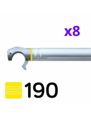 Andamio móvil tipo torre 90x190x1020 m | ECO LINE