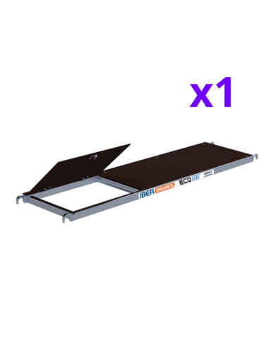 Andamio móvil tipo torre 90x250x420 m | ECO LINE