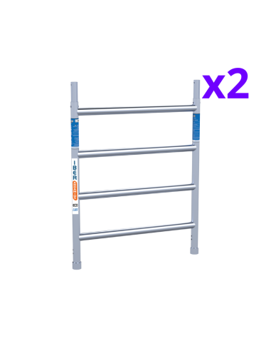 Andaime móvel tipo torre 90x250x620 m | ECO LINE