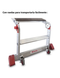 Plataforma profesional plegable PLA de 1 a 3 peldaños - FARAONE 2