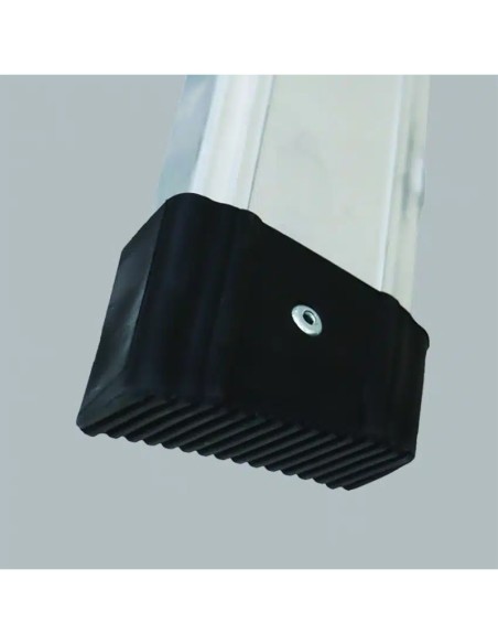 Escalera profesional telescópica con ruedas de 4 a 10 peldaños - PERSUM