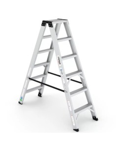 Escalera profesional OLYMPUS de tijera doble subida de 4 a 10 peldaños | PERSUM