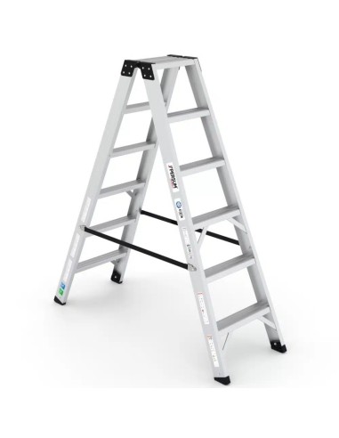 Escada profissional de dois degraus OLYMPUS com 4 a 10 degraus | PERSUM