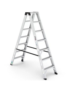 Escalera profesional OLYMPUS de tijera doble subida de 4 a 10 peldaños | PERSUM