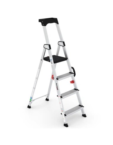 Escalera profesional plegable Deluxe de 3 a 7 peldaños | PERSUM