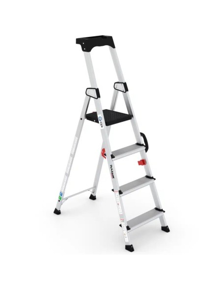 Escalera profesional plegable Deluxe de 3 a 7 peldaños | PERSUM